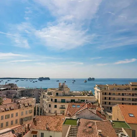 Wdf Seaview Two Bedrooms In The Heart Of Apartment Cannes